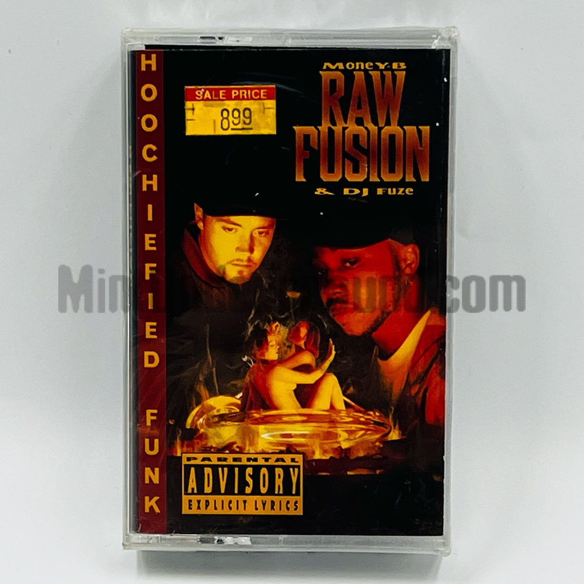 Raw Fusion – Hoochiefied Funk Cassette, front cover