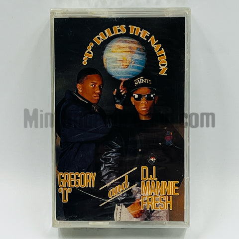 Gregory "D" and D.J. Mannie Fresh: D Rules The Nation: Cassette