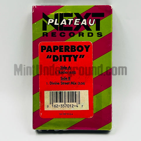 Paperboy: Ditty: Cassette Single