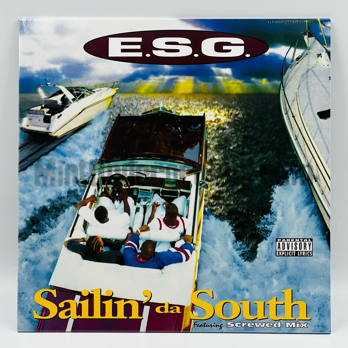 E.S.G./ESG (Everyday Street Gangsta) – Sailin' Da South Vinyl, front cover