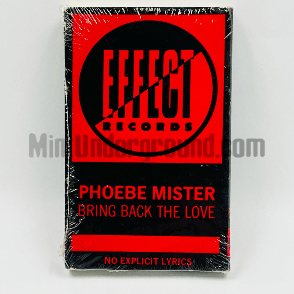 Phoebe Mister – Bring Back The Love Cassette Single, front cover