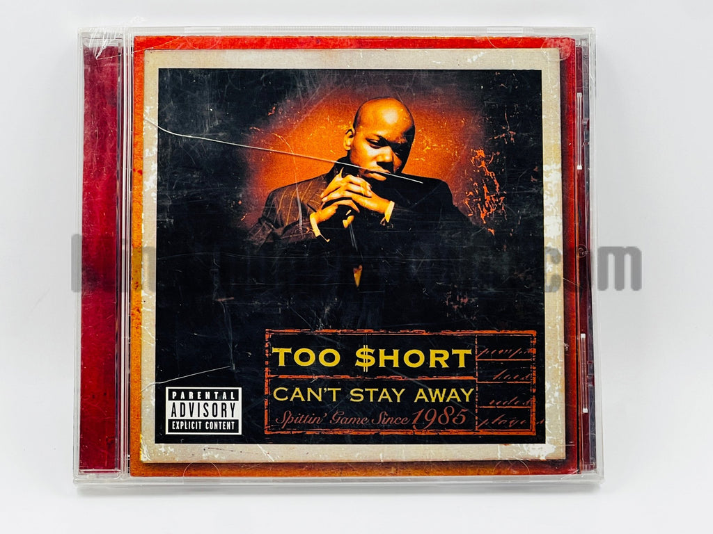 Too Short – Can't Stay Away CD, front cover