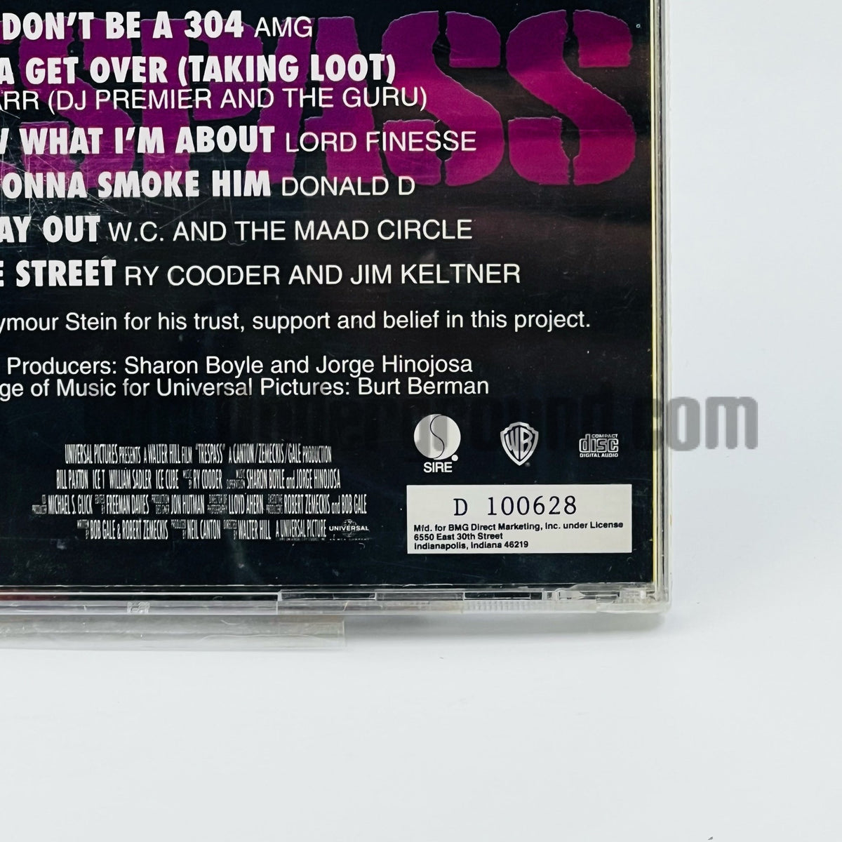 Various Artists – Trespass: Music From The Motion Picture CD, additional photo 1