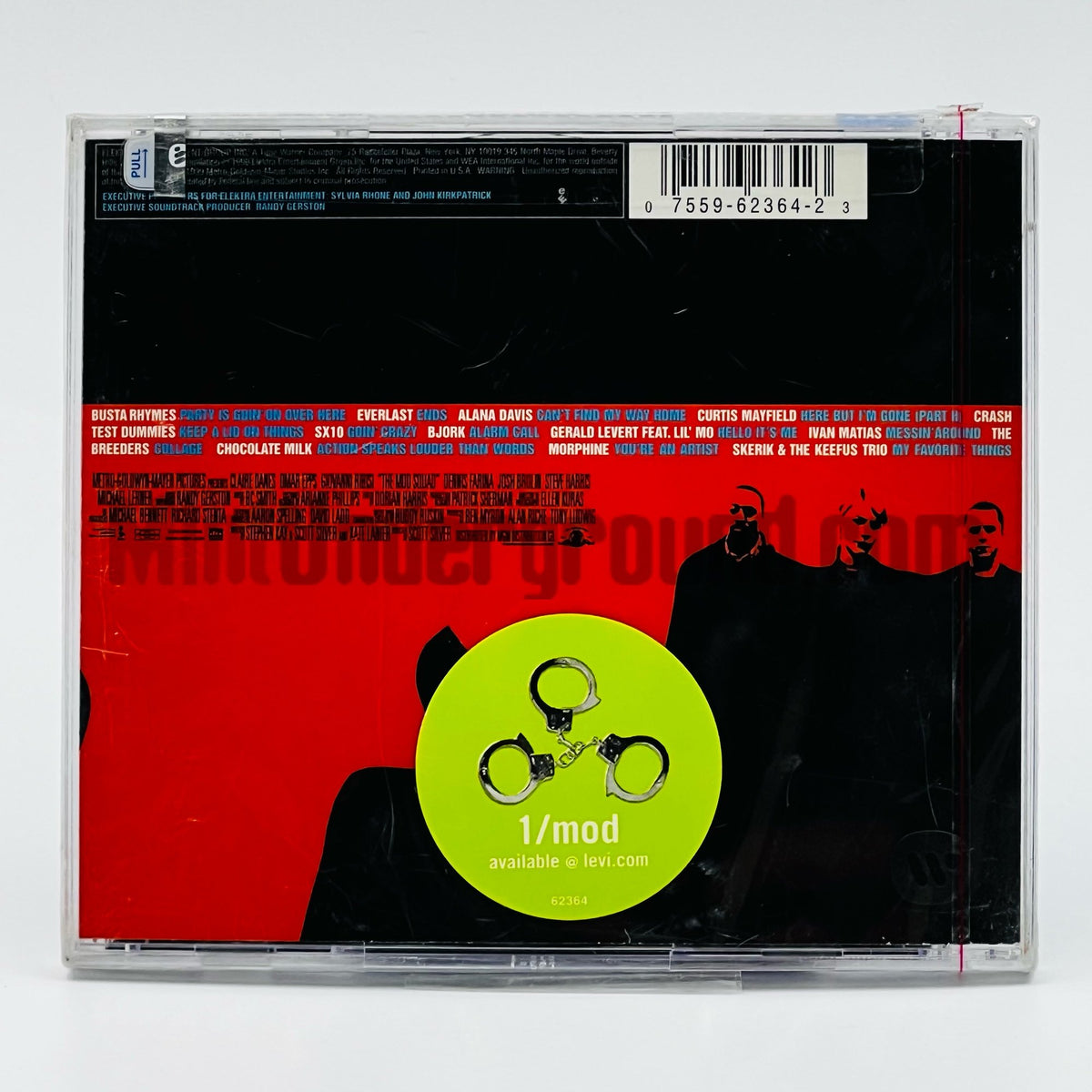 Various Artists – The Mod Squad: Music From The MGM Motion Picture CD, back cover