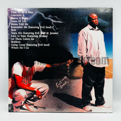 1 Gud Cide (One Gud Cide) – Look What The Streets Made Vinyl, back cover