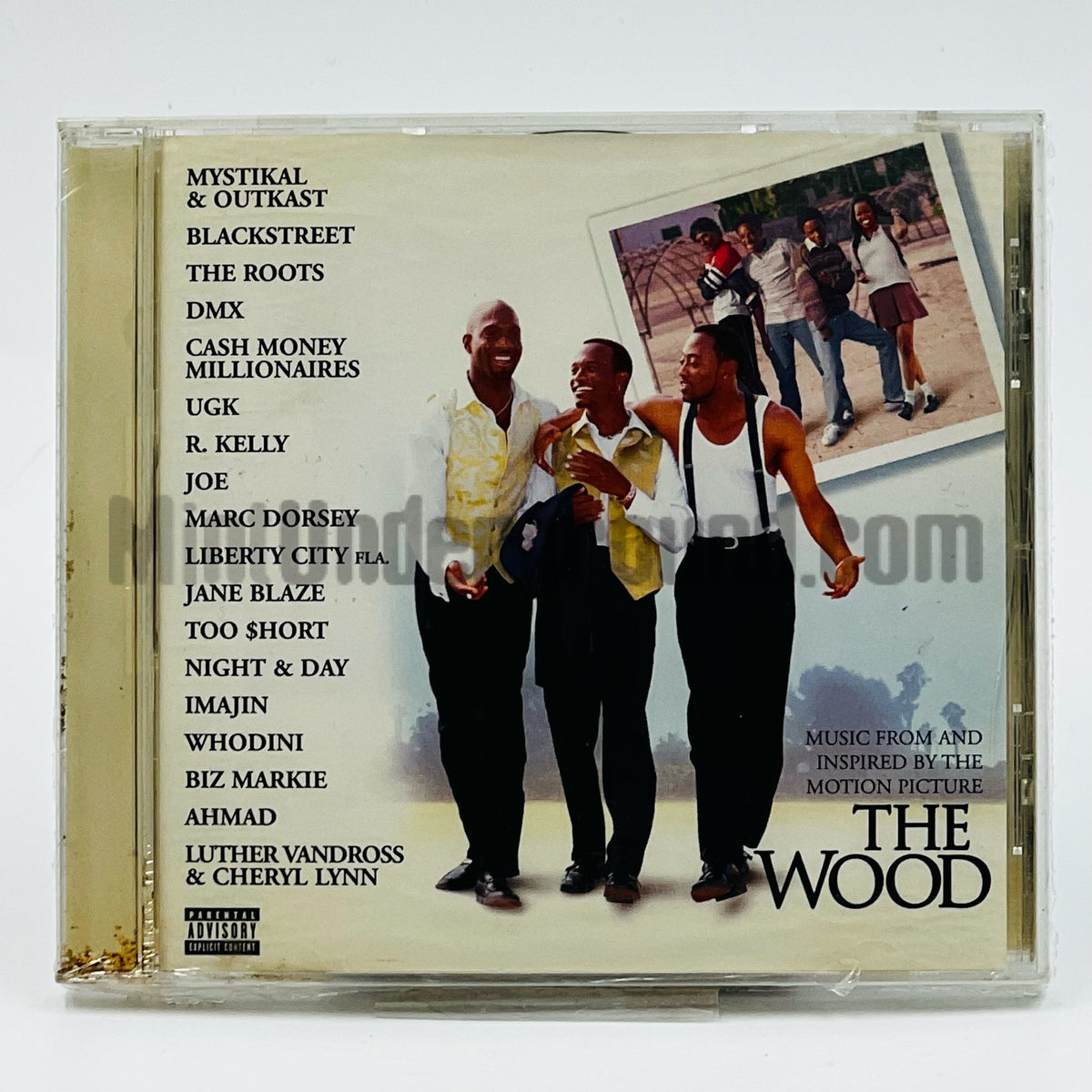 Various Artists – Music From And  Inspired By The Motion Picture The Wood CD, front cover