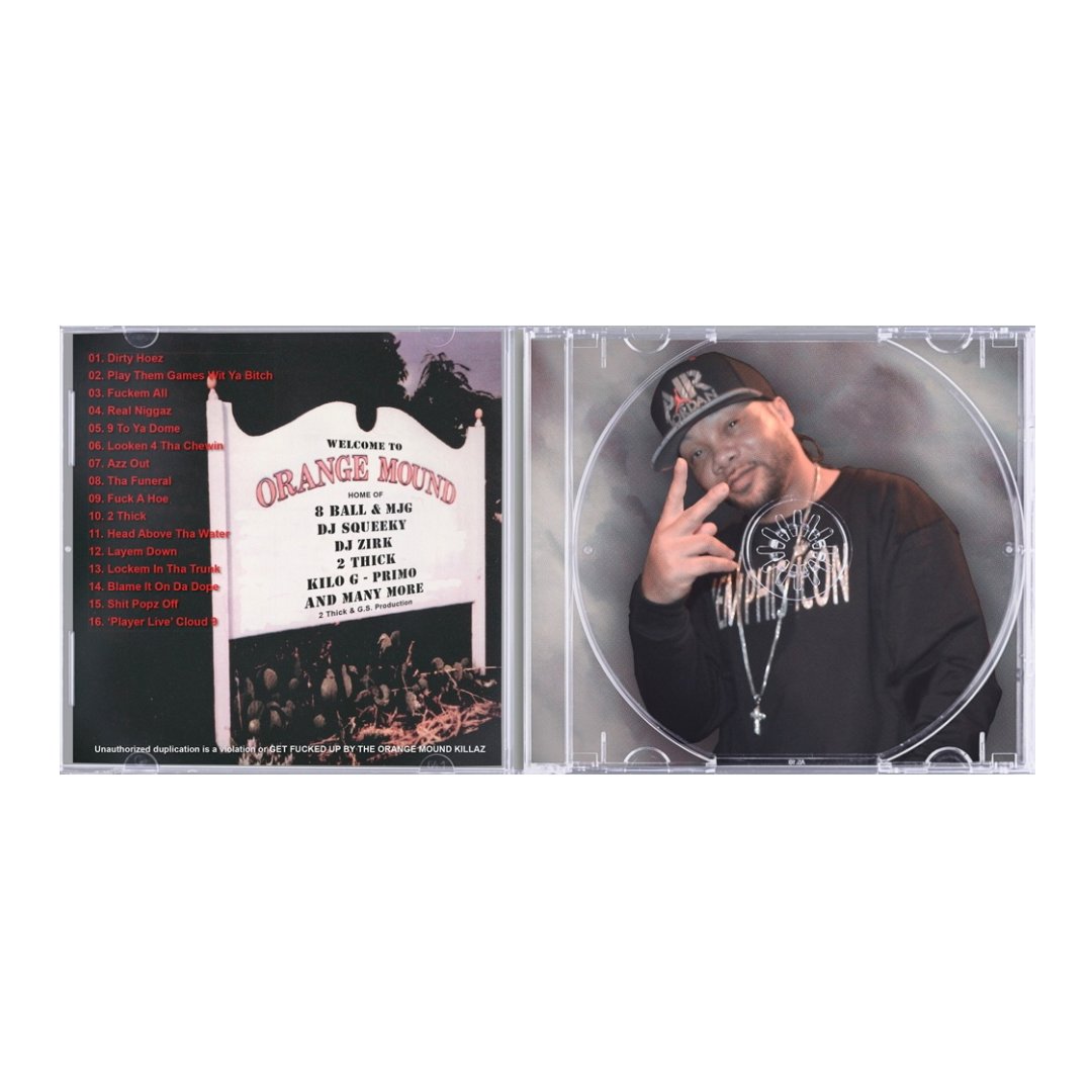 DJ Zirk & Tha 2 Thick Family – Looken For Tha Chewin CD, additional photo 2