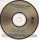 Abundant Life: Stand On His Word: CD