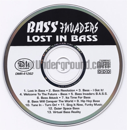 Bass Invaders – Lost In Bass CD, additional photo 4