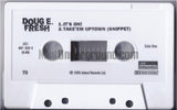 Doug E. Fresh: It's On/Where's da Party At: Cassette Single