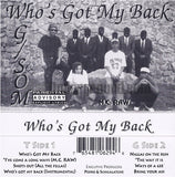 G/SOM: Who's Got My Back: Cassette