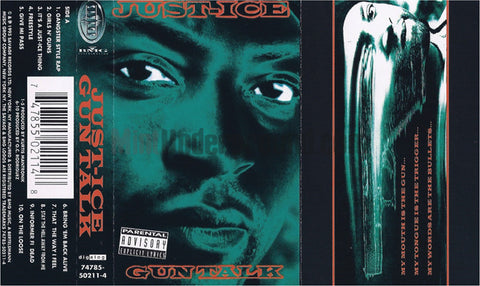 Just-Ice: Gun Talk: Cassette Just-Ice: Gun Talk: Cassette