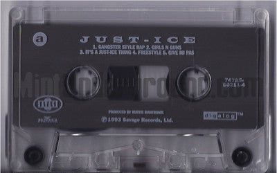 Just-Ice: Gun Talk: Cassette Just-Ice: Gun Talk: Cassette