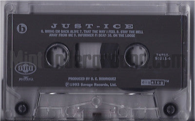 Just-Ice: Gun Talk: Cassette Just-Ice: Gun Talk: Cassette