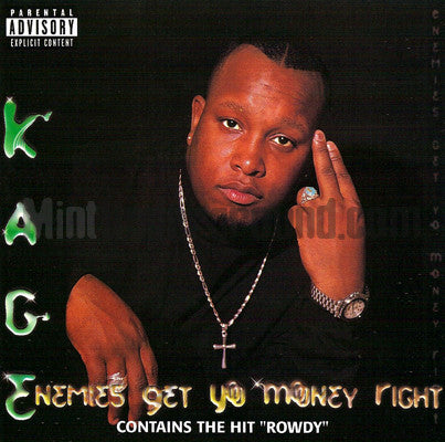Kage: Enemies Get Yo Money Right: CD Kage: Enemies Get Yo Money Right: CD