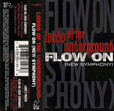 Lords Of The Underground: Flow On: Cassette Single