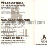 Professor X: Years Of The 9/Vanglorious Crib: Cassette Single