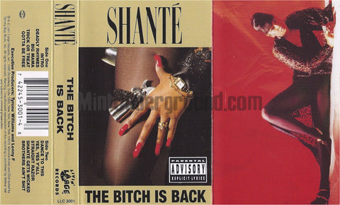 Shante (Roxanne Shante): The Bitch Is Back: Cassette – Mint 