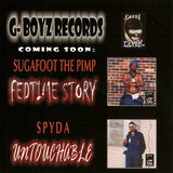 Sugafoot and Spyda: The Game Don't Last Forever: CD