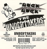 Undertakers: Buck Buck: Cassette Single