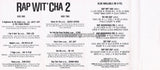 Various Artists: Rap Wit' Cha 2: Cassette