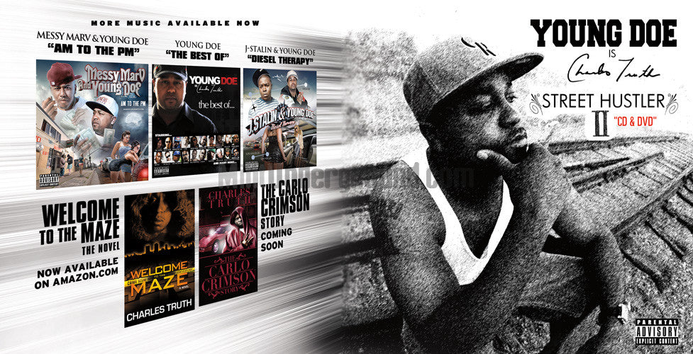 Young Doe – Street Hustler II CD/DVD, additional photo 3