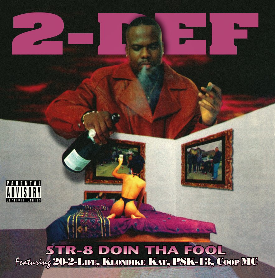 2 Def – Str-8 Doin' Tha Fool CD, additional photo 1