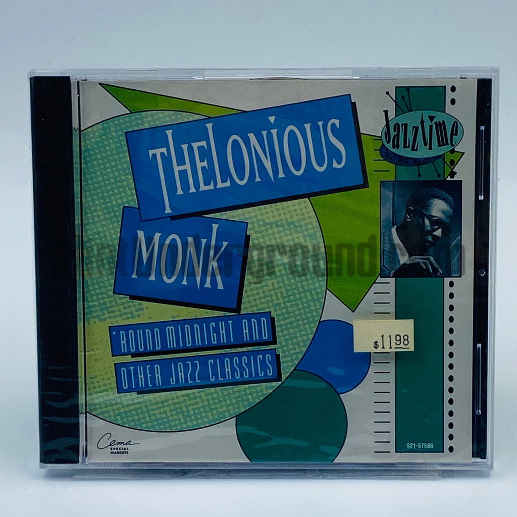 Thelonious Monk – 'Round Midnight And Other Jazz Classics CD, front cover