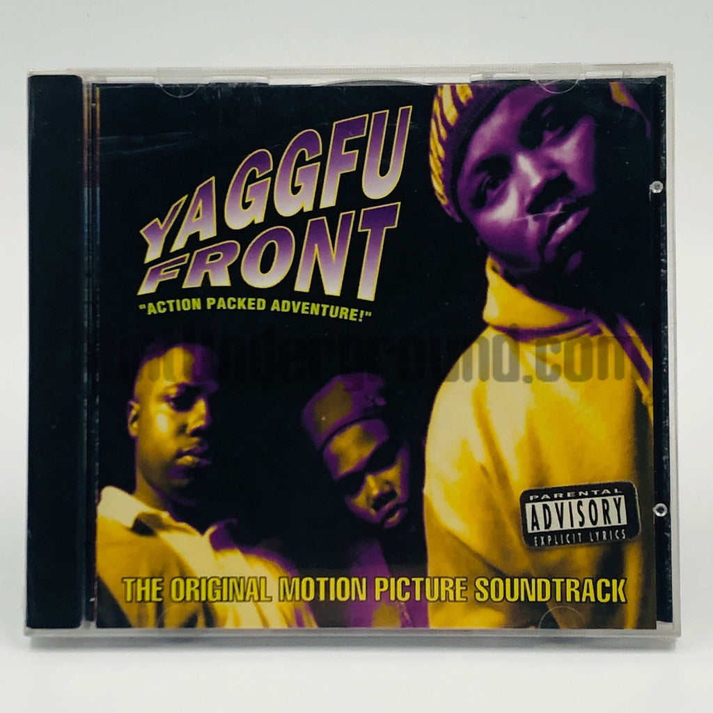 Yaggfu Front – Action Packed Adventure CD, front cover