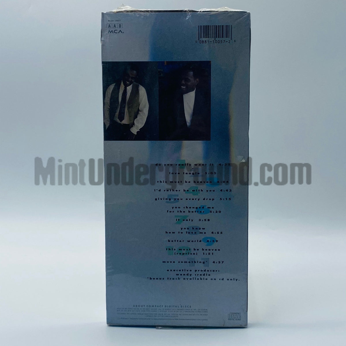 Omar Chandler – Omar Chandler CD, back cover