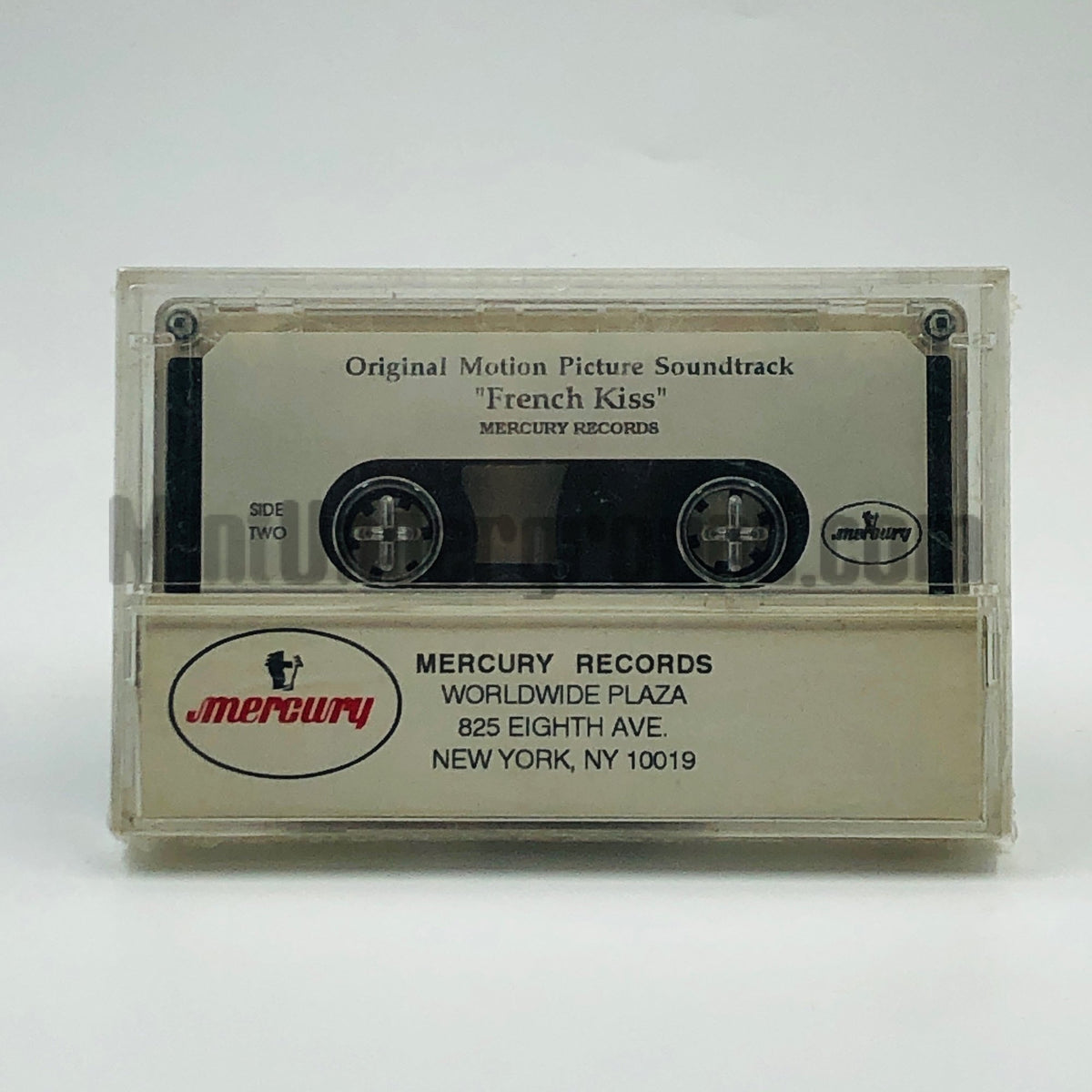 Various Artists – French Kiss: Original Motion Picture Soundtrack Cassette, back cover