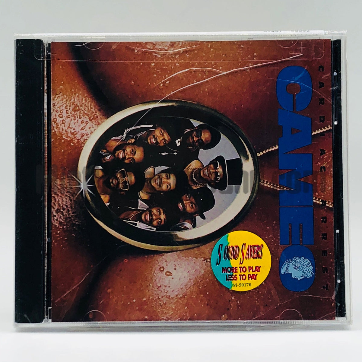 Cameo – Cardiac Arrest CD, back cover