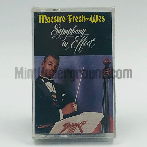 Maestro Fresh-Wes: Symphony In Effect: Cassette – Mint Underground