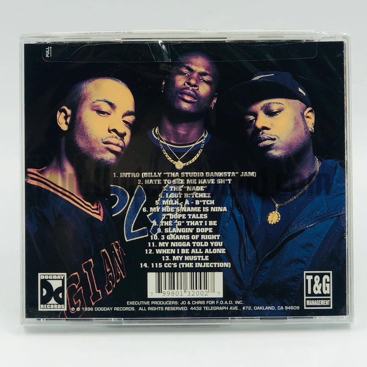 11/5 – A-1 Yola CD, back cover