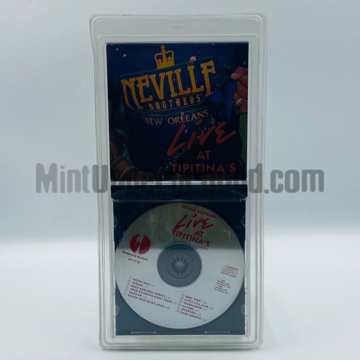The Neville Brothers – Live At Tipitina's II CD, front cover
