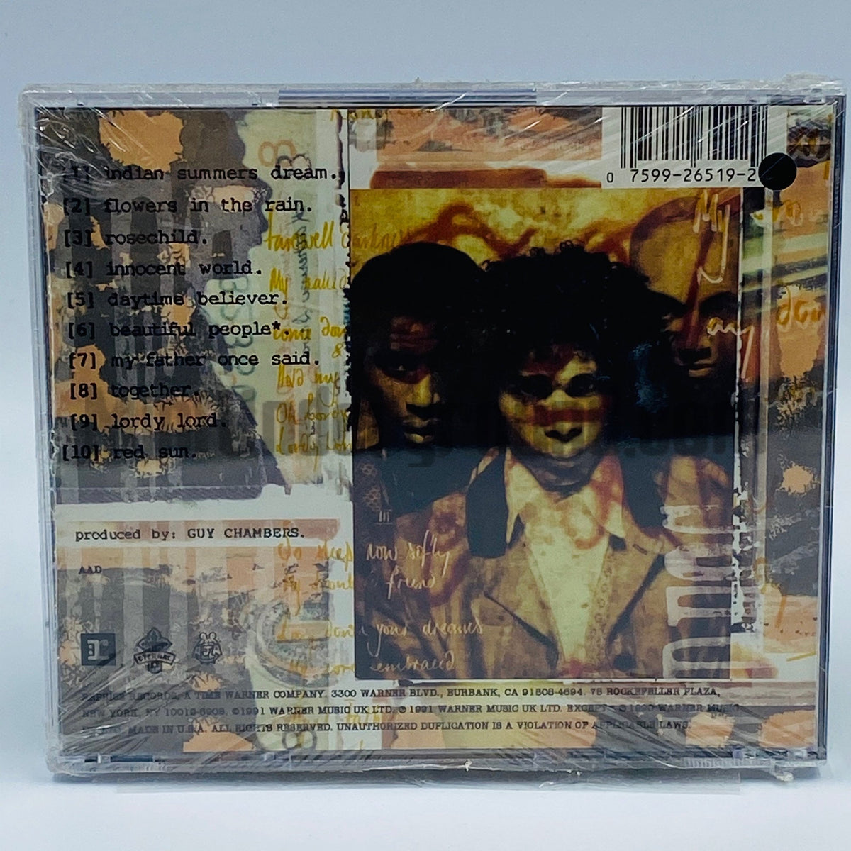 Stress – Stress CD, back cover