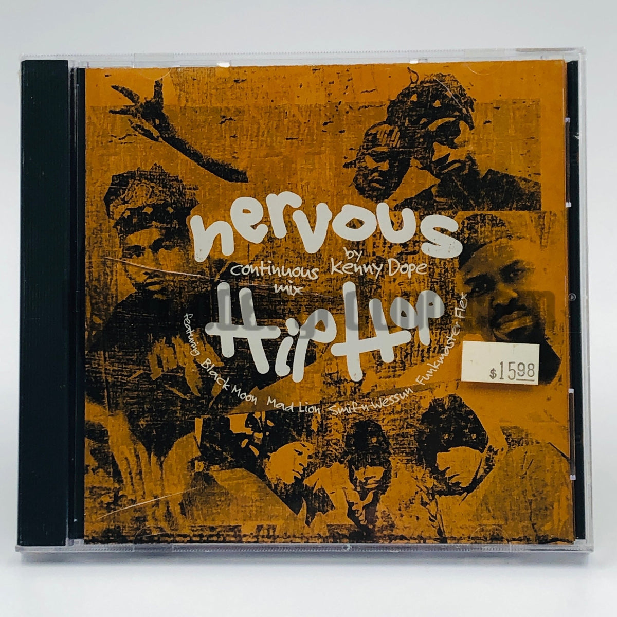 Various Artists – Nervous Hip Hop (A Continuous Mix By Kenny Dope) CD, front cover