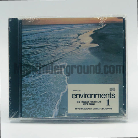 Environments 1: The Music Of The Future Isn't Music: Psychologically Ultimate Seashore: CD