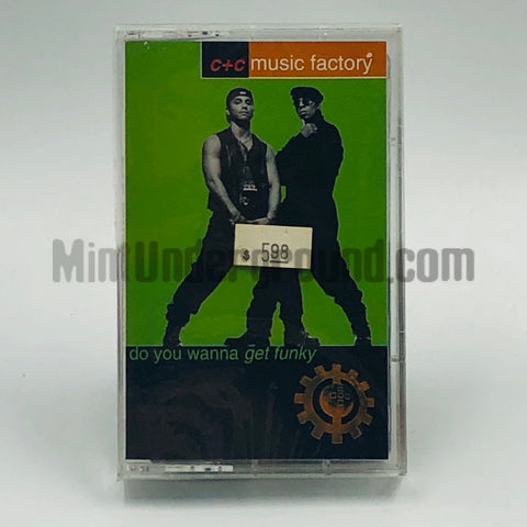 C+C Music Factory: Do You Wanna Get Funky: Cassette Single – Mint 