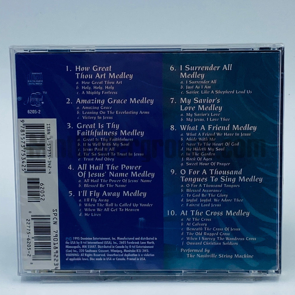 The Nashville String Machine – Hooked On Hymns CD, back cover