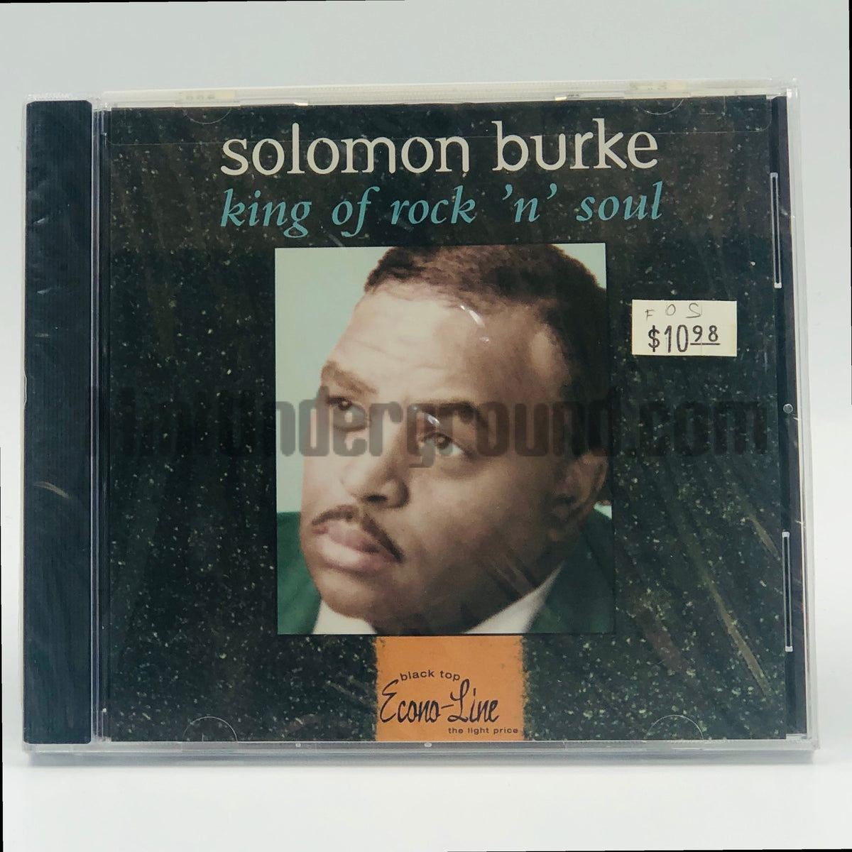 Solomon Burke – King Of Rock 'N' Soul CD, front cover