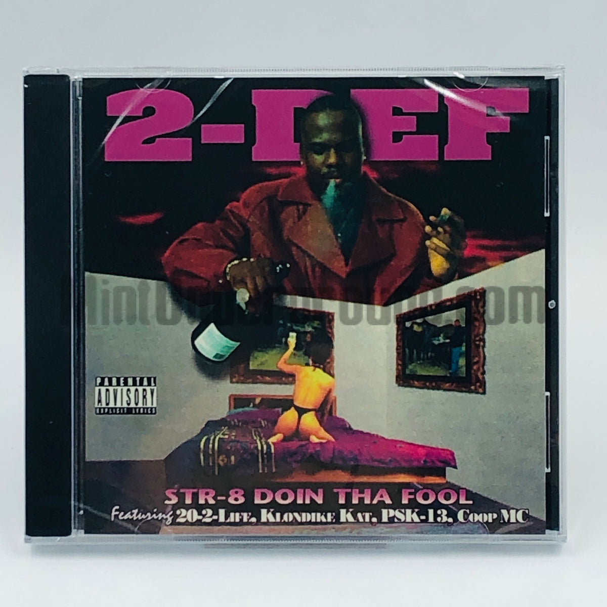 2 Def – Str-8 Doin' Tha Fool CD, front cover