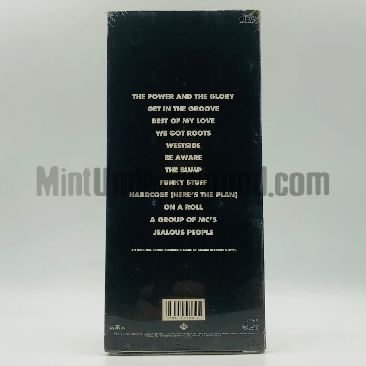 Wee Papa Girls – Be Aware CD, back cover