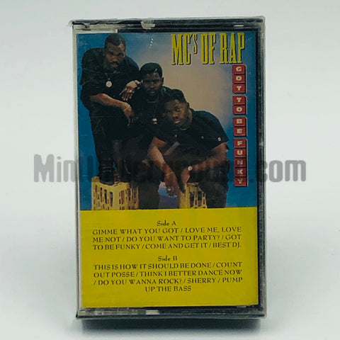 MC's Of Rapp: Got To Be Funky: Cassette