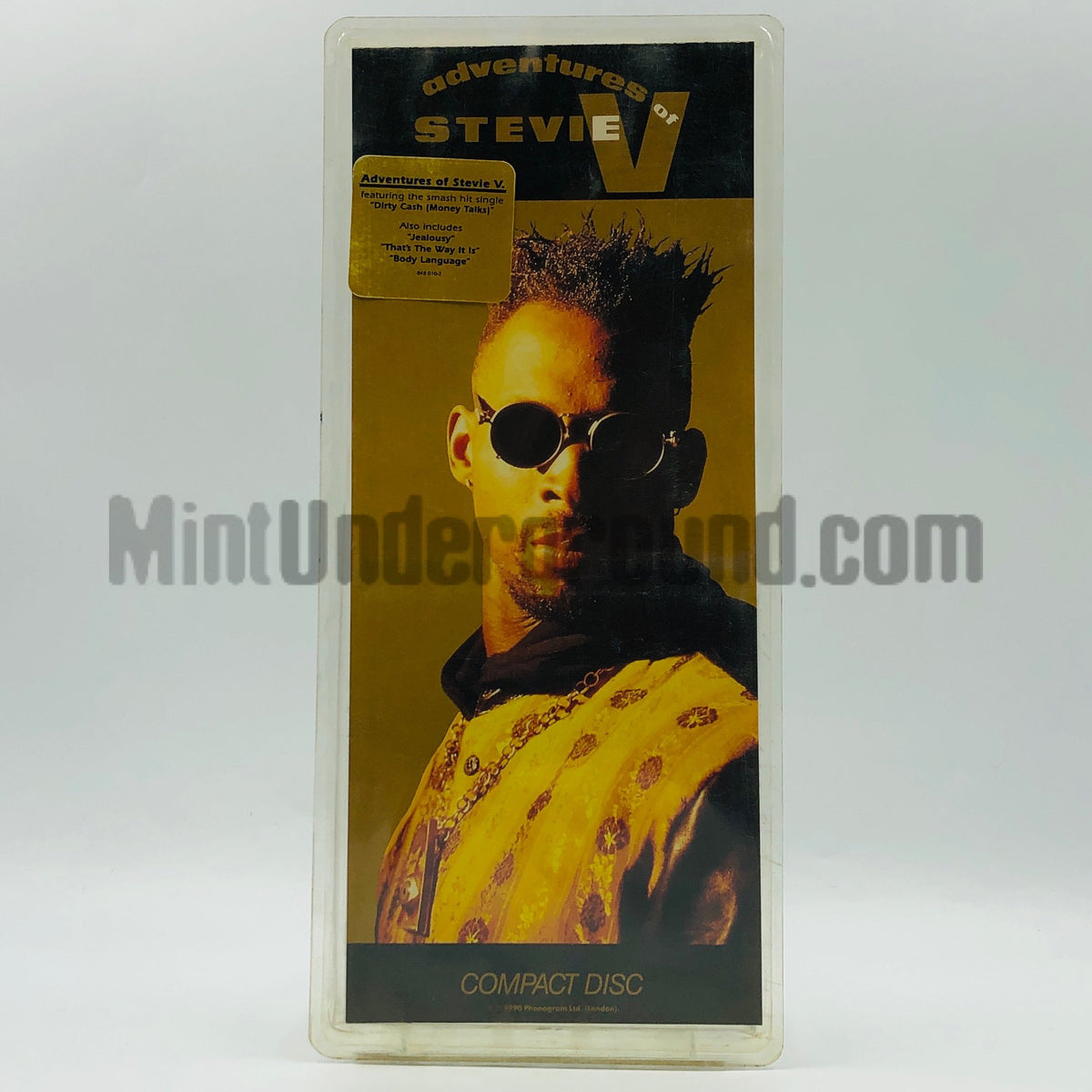 Stevie V – Adventures Of Stevie V CD, front cover