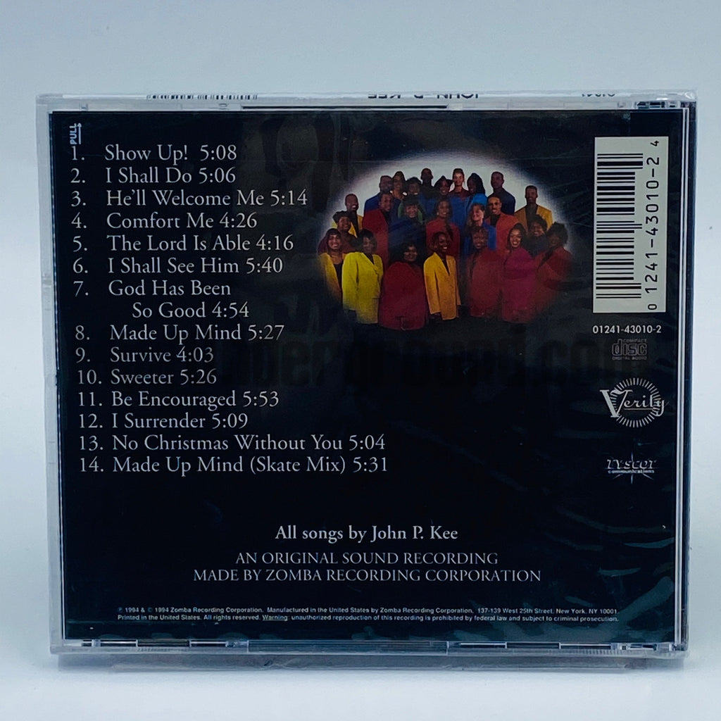 The New Life Community Choir featuring John P. Kee – Show Up! CD, back cover