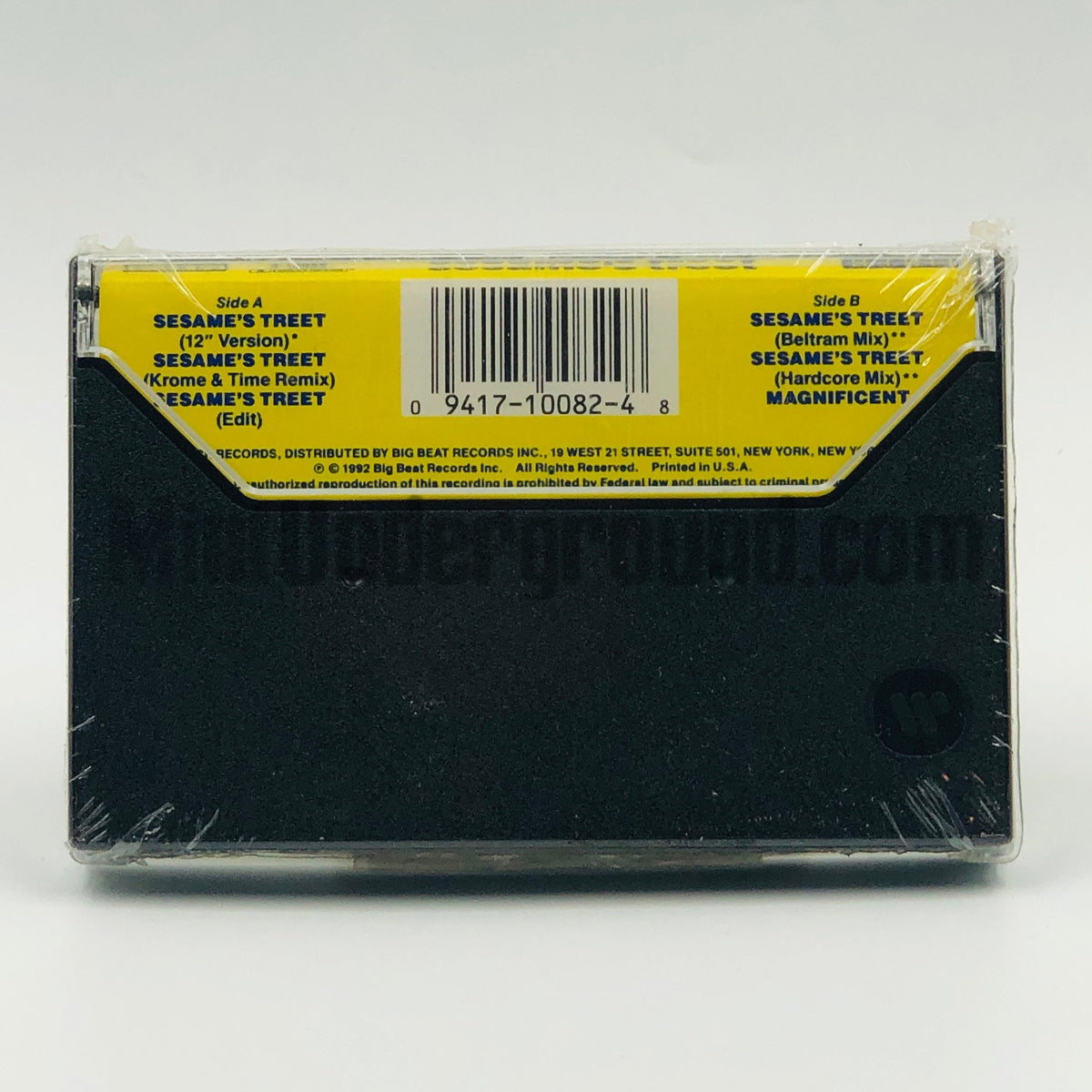 Smart E's – Sesame's Treet/Magnificent Cassette Single, back cover