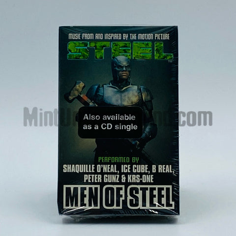 Shaquille O'Neal, Ice Cube, B Real, Peter Gunz & KRS-One: Men Of Steel: Cassette Single