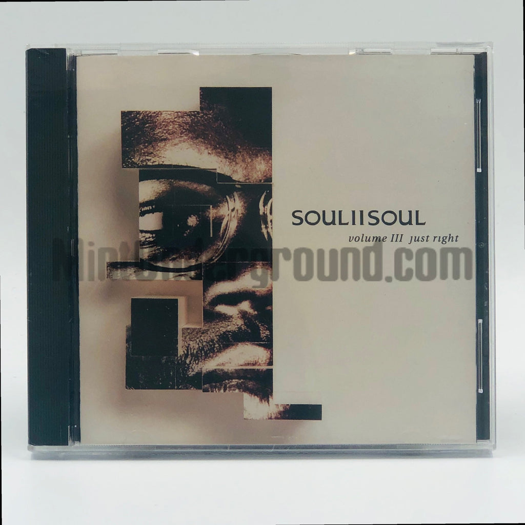 Soul II Soul – Volume III Just Right CD, front cover