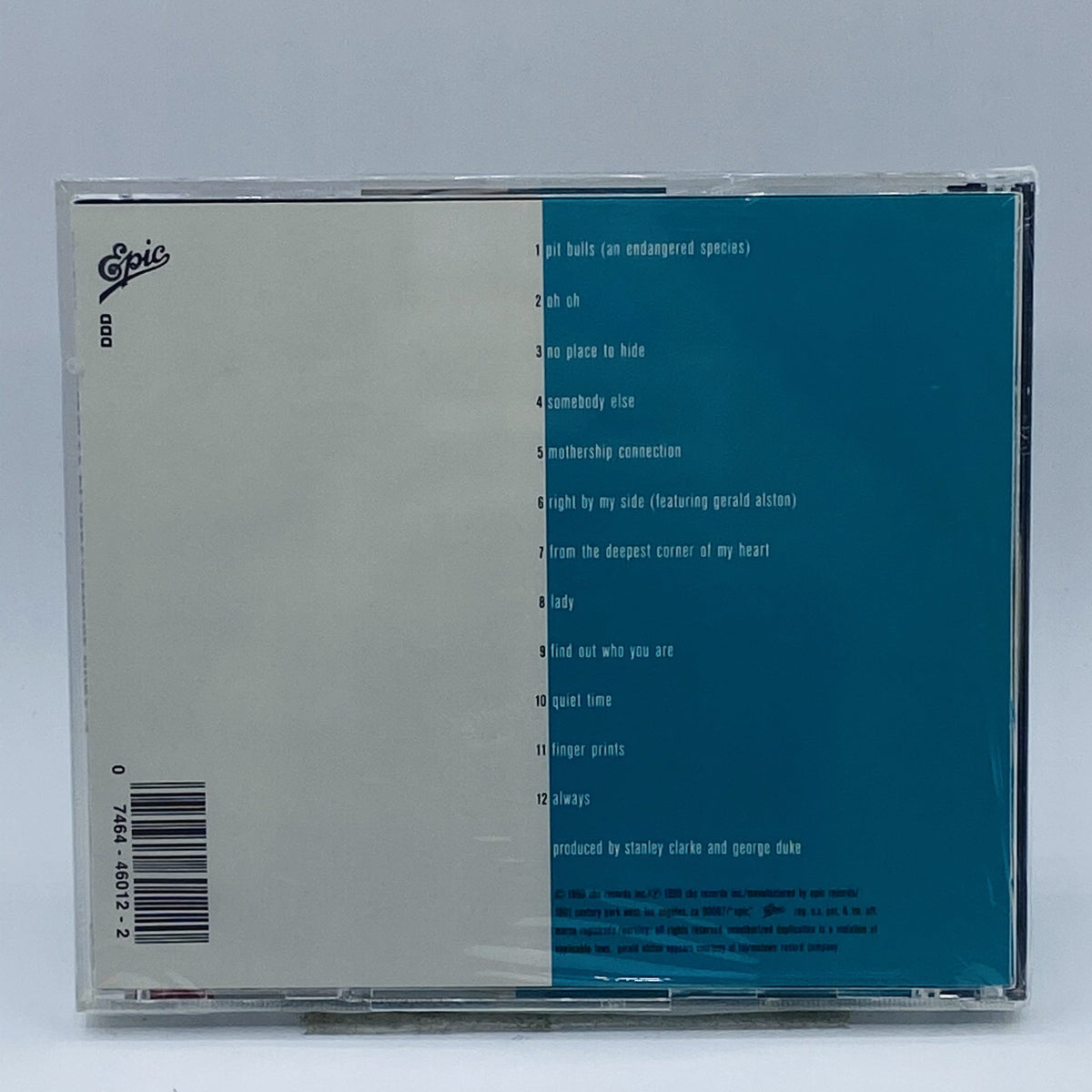 Stanley Clarke And George Duke – 3 CD, back cover